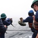 USCGC Oak (WLB 211) crew drops International Ice Patrol buoy near Greenland