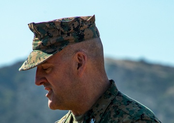 U.S. Marine Corps I Marine Expeditionary Force Col. Visits Marines