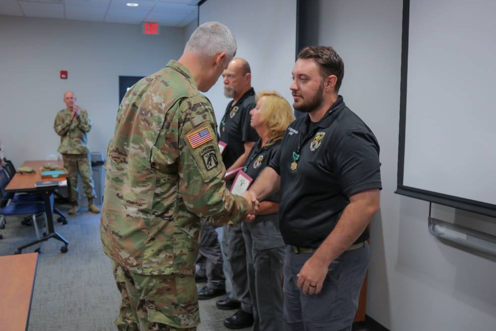 Fort Campbell, Montgomery County EMS Receive Awards