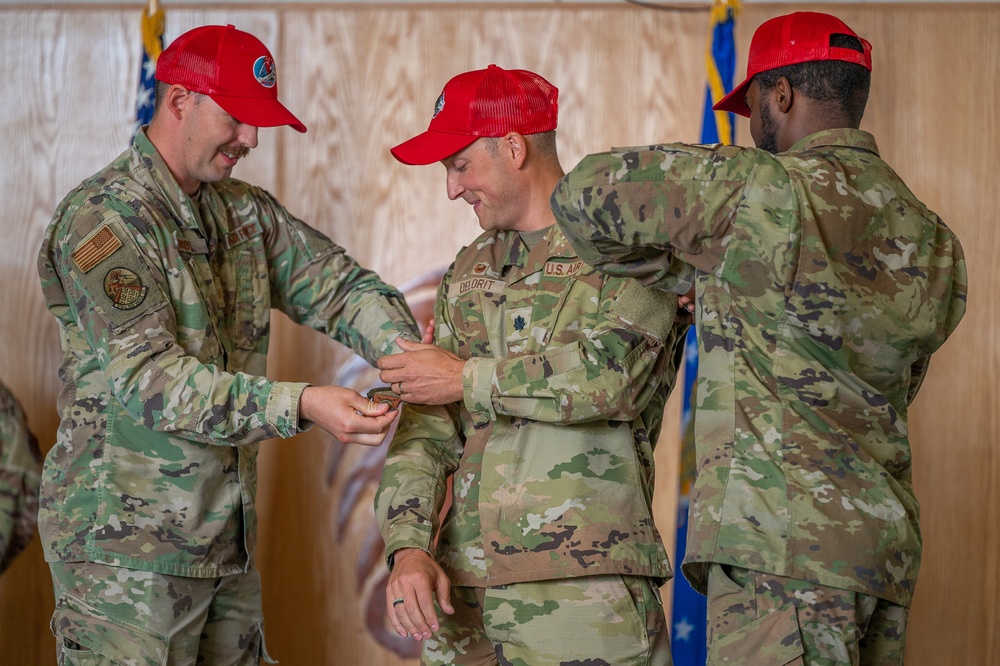 RED HORSE Change of Command