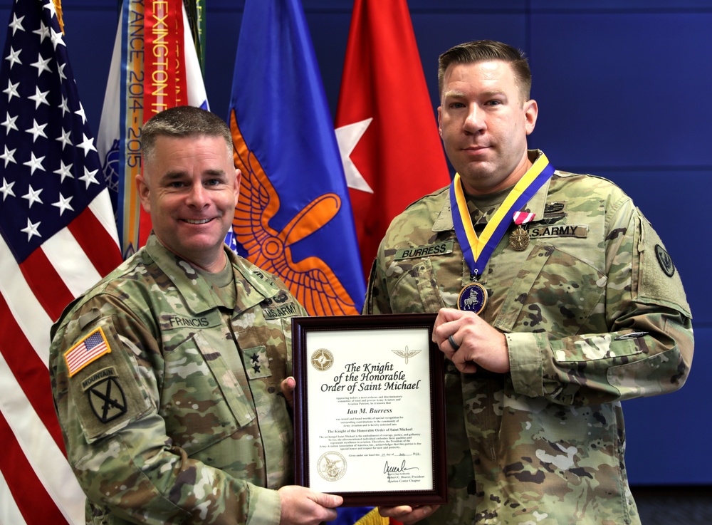 SFC Burress Award Ceremony