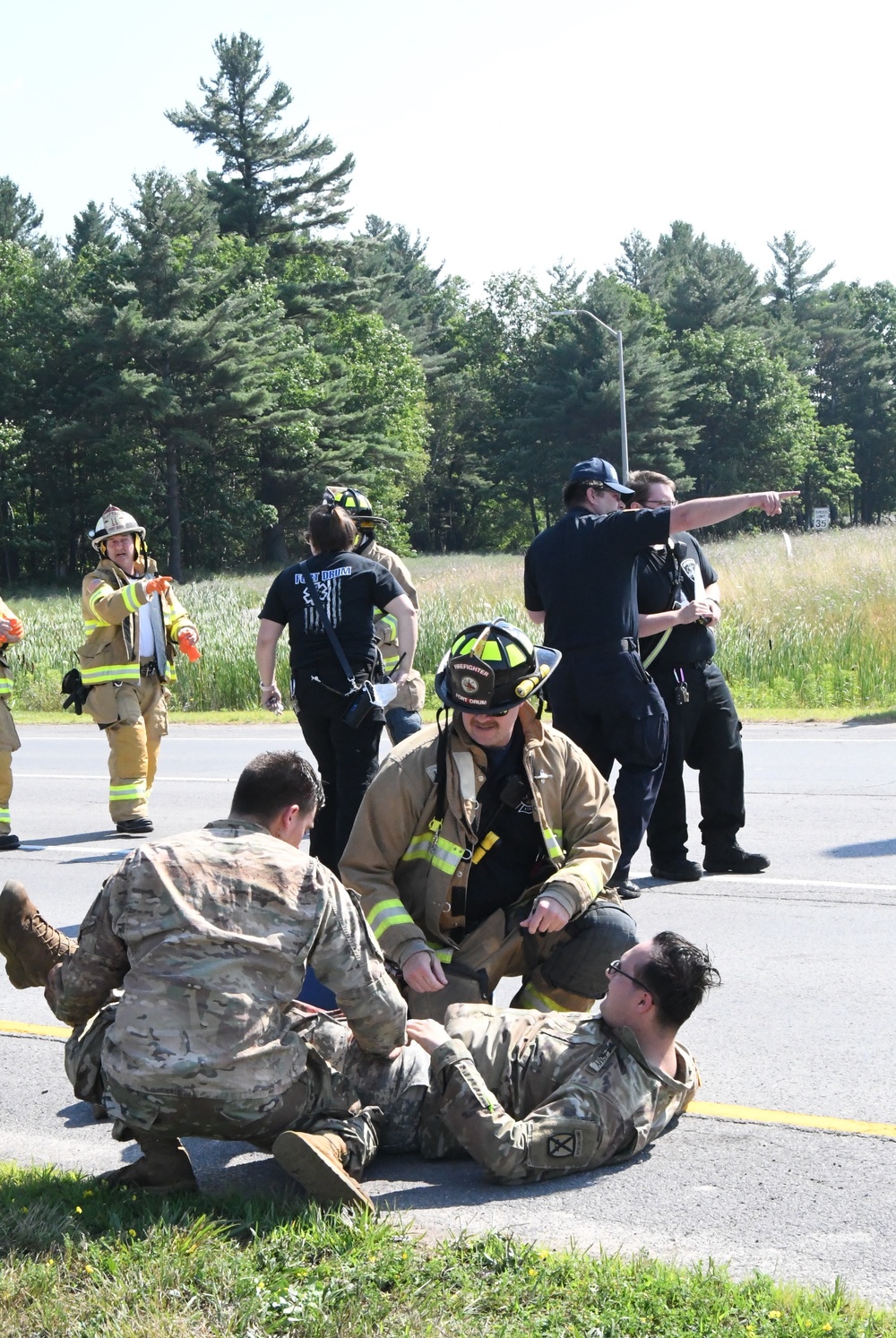 Annual full-scale exercise tests emergency response of Fort Drum, community partners