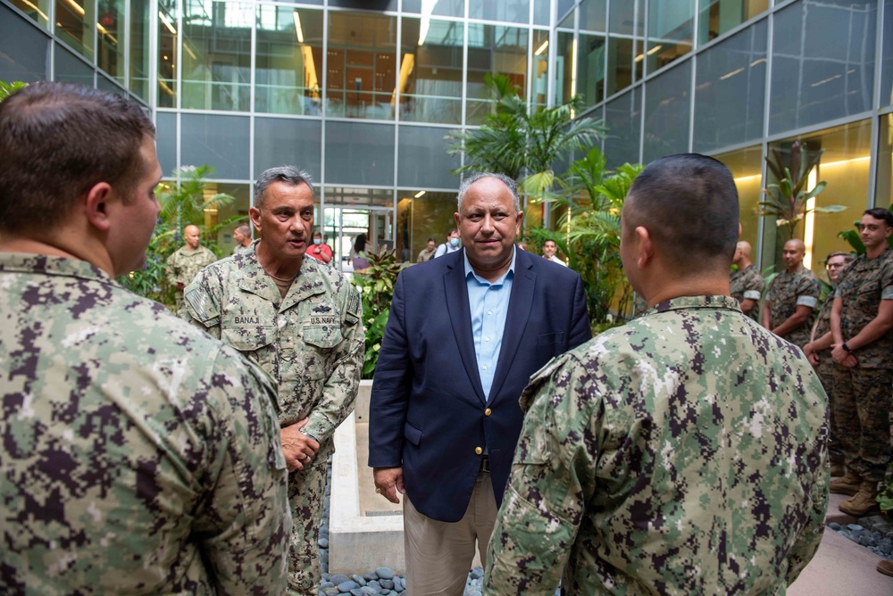 DPAA Welcomes the Secretary of the Navy