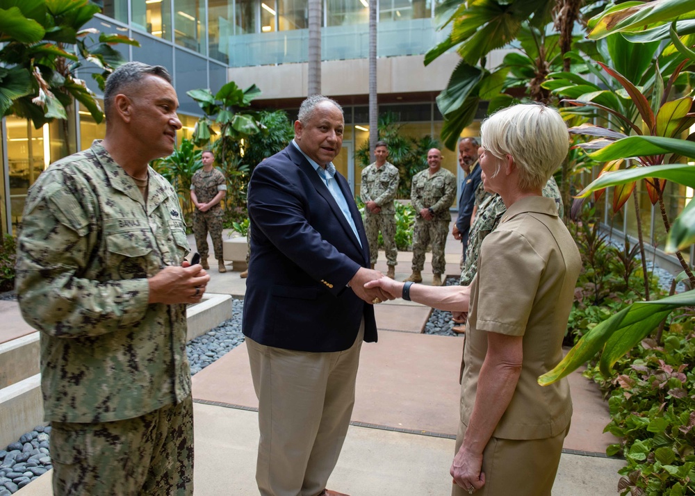 DPAA Welcomes the Secretary of the Navy