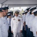 Coast Guard Cutter Waesche holds change-of-command ceremony