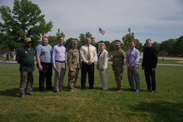 VA and USACE partner on Columbarium construction at Crown Hill