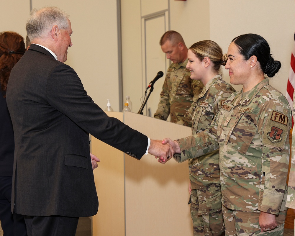 Secretary of the Air Force Frank Kendall visits Selfridge