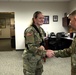 Coining Sgt. Arnold