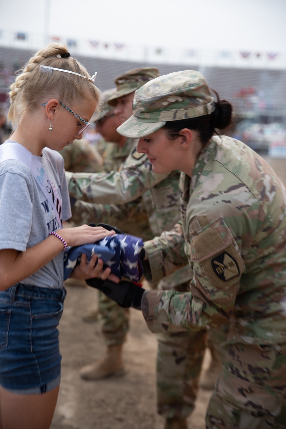 Utah National Guard supports the 24th annual Spanish Fork Flag Retirement Ceremony