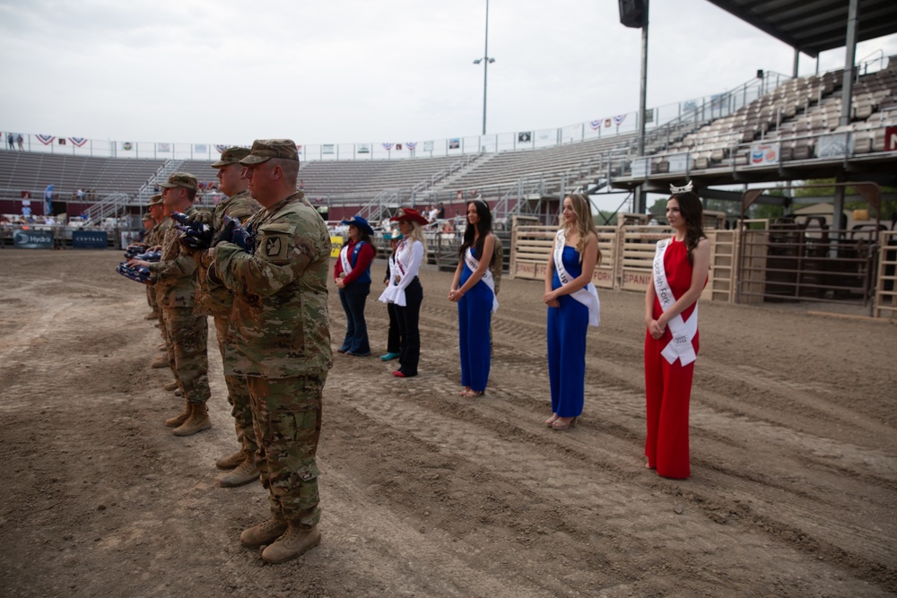 Utah National Guard supports the 24th annual Spanish Fork Flag Retirement Ceremony