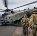 Australian Army soldiers board a CH-53E