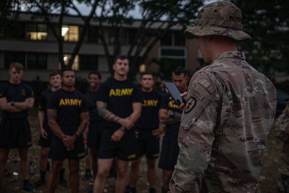 USARPAC Best Squad Competition 2022: Hawaii, Soldier conducts ACFT
