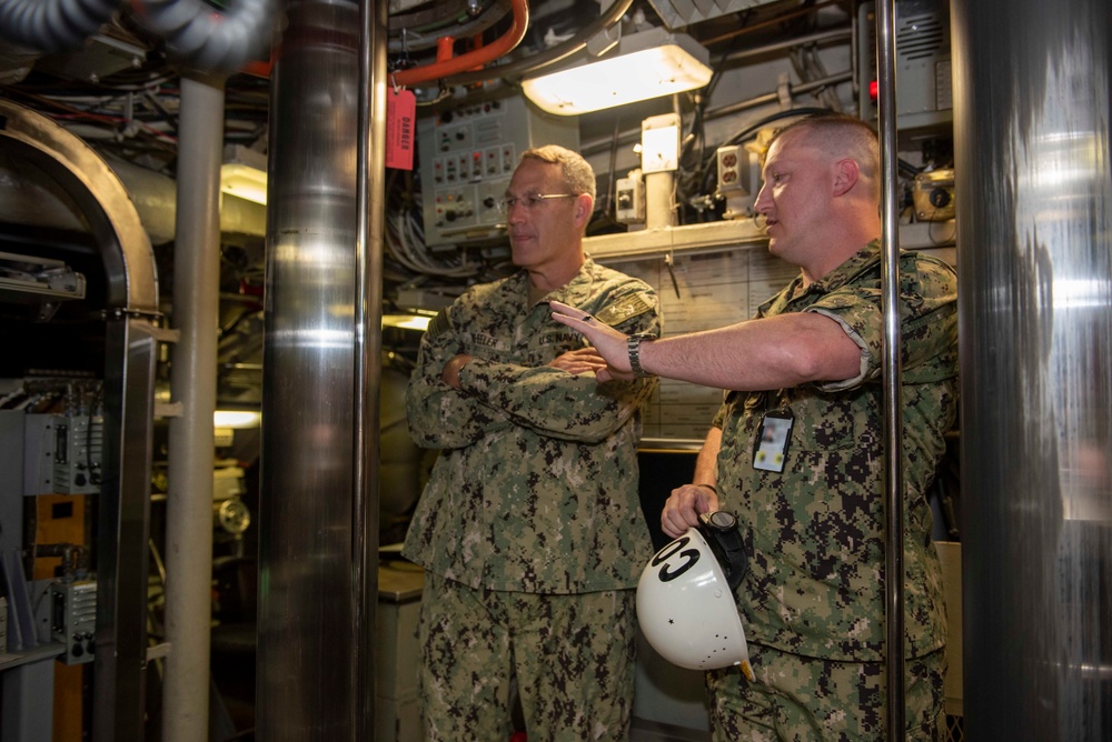 USSTRATCOM Presents USS Alaska (SSBN 732) With Omaha Trophy