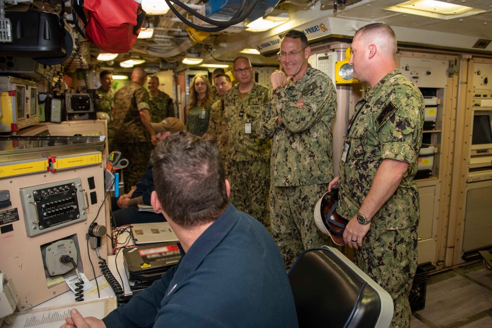 USSTRATCOM Presents USS Alaska (SSBN 732) With Omaha Trophy