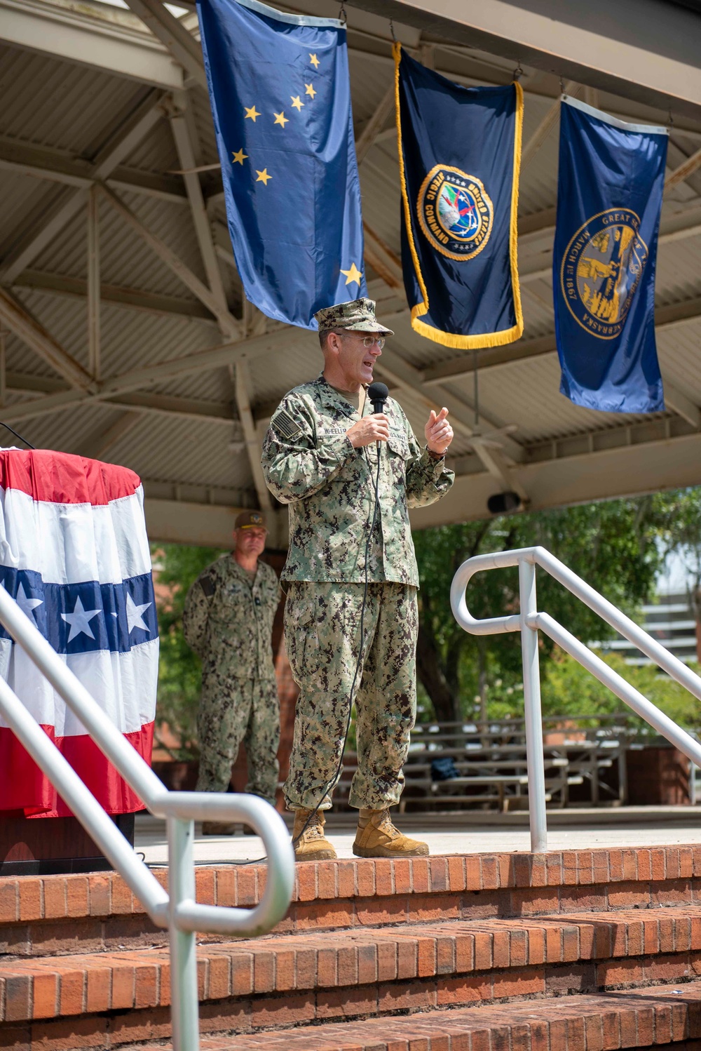 USSTRATCOM Presents USS Alaska (SSBN 732) With Omaha Trophy