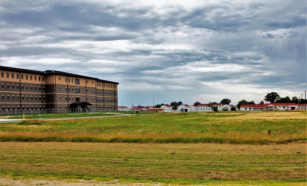 Construction area for transient training brigade headquarters project ready at Fort McCoy