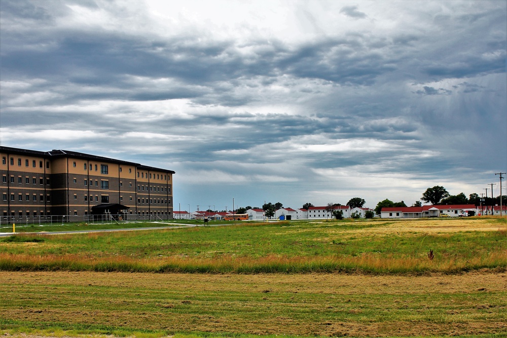 Construction area for transient training brigade headquarters project ready at Fort McCoy