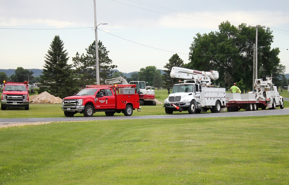 Work continues to upgrade Fort McCoy’s power grid to Wye Electrical System