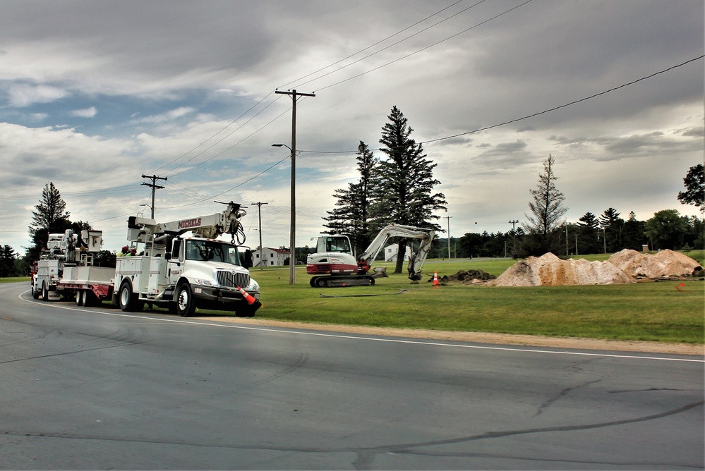 Work continues to upgrade Fort McCoy’s power grid to Wye Electrical System