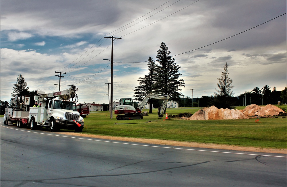 Work continues to upgrade Fort McCoy’s power grid to Wye Electrical System