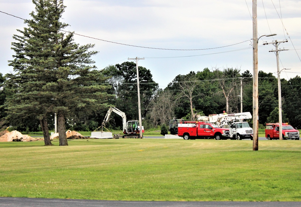 Work continues to upgrade Fort McCoy’s power grid to Wye Electrical System