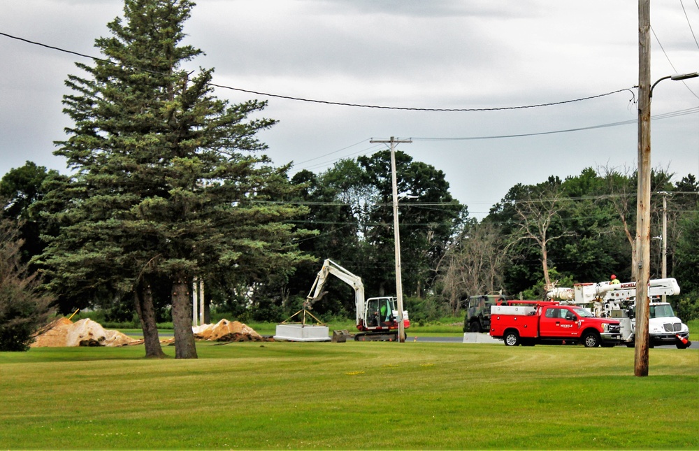 Work continues to upgrade Fort McCoy’s power grid to Wye Electrical System