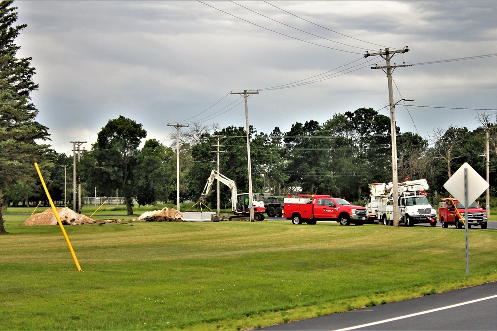 Work continues to upgrade Fort McCoy’s power grid to Wye Electrical System