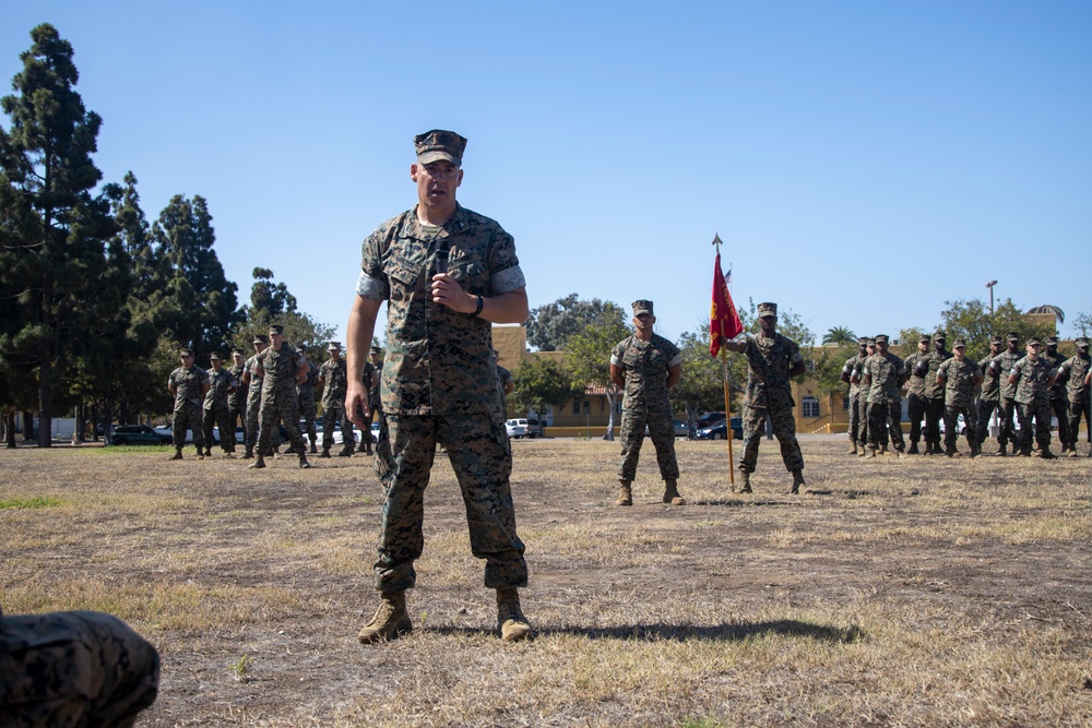 Headquarters Company Change of Command