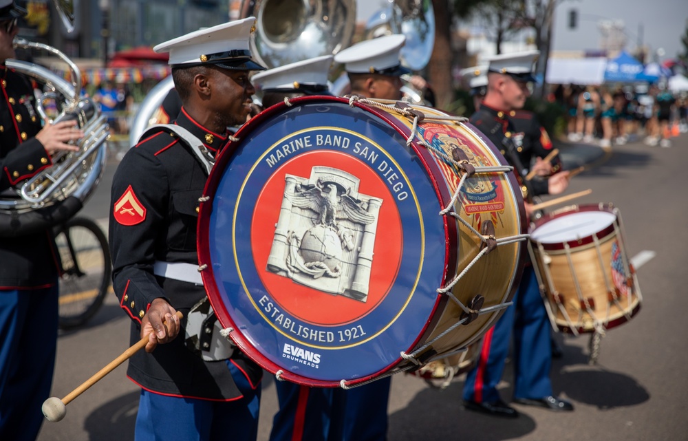 San Diego Band Pride Parade Performance