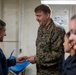 ARG Commodore visits USS Gunston Hall