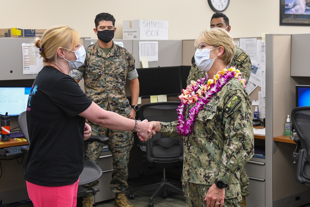 Naval Medical Forces Support Command visits NMRTC PH