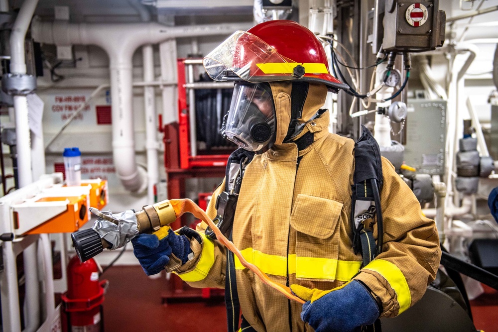 USS Michael Monsoor Conducts General Quarters Drill During RIMPAC 2022