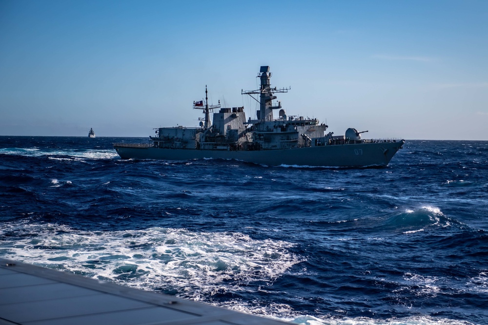 USS Michael Monsoor Sails with Partner Nations During RIMPAC 2022