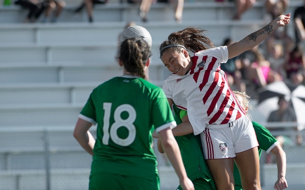 United States Overwhelms Ireland 5-0 at CISM’s World Military Women’s Football Championship