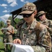 Maj. Mandy Kannapel checks her map