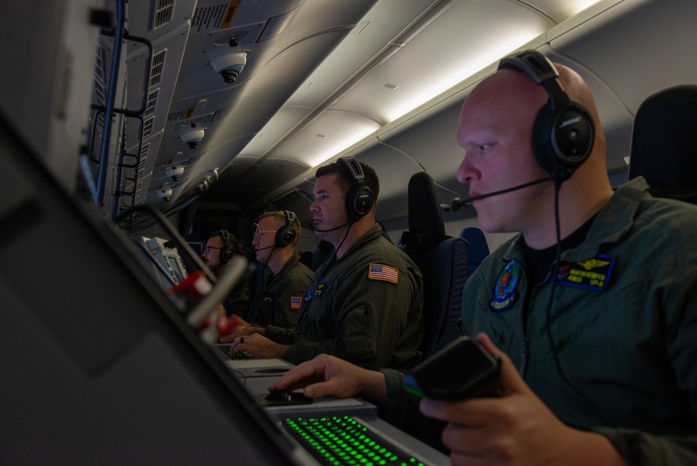 Combat Crew 8 Operates Over Micronesia