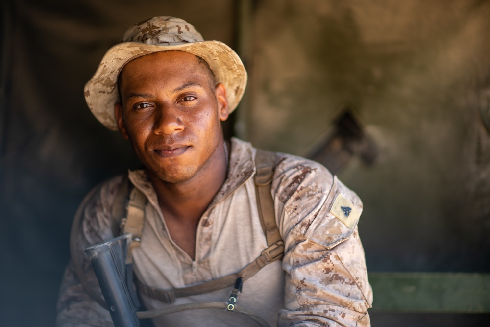 Motor transport Marine reflects on his service during support to ITX