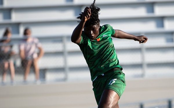 Powered by Tabe’s five goals, Cameroon claims spot in CISM gold medal match