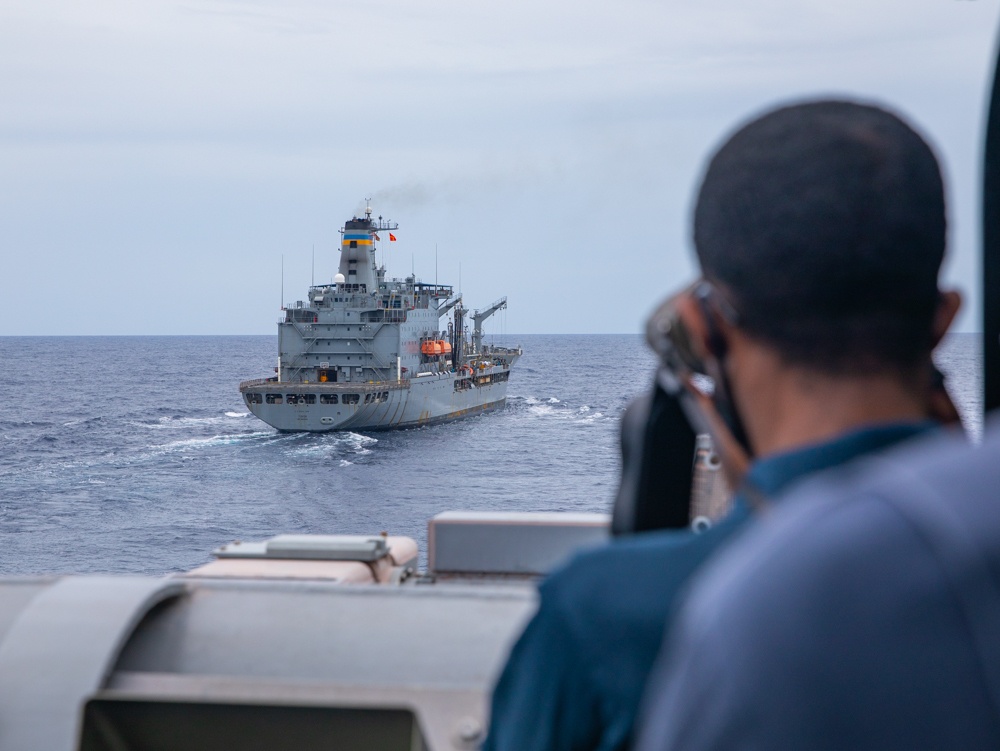 USS Antietam (CG 54) Fueling-At-Sea