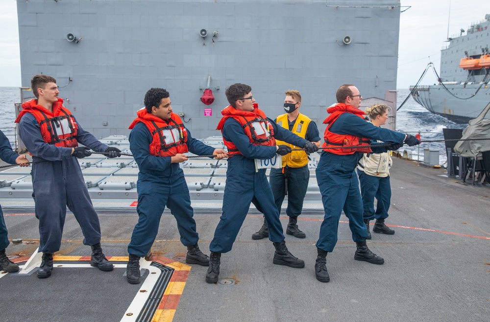 USS Antietam (CG 54) Fueling-At-Sea