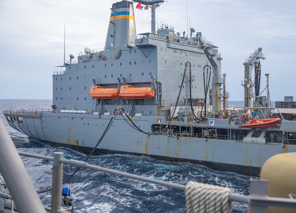 USS Antietam (CG 54) Fueling-At-Sea