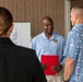 MCAS Iwakuni is presented with the Blue-H Navy Surgeon General's Health Promotion and Wellness Award