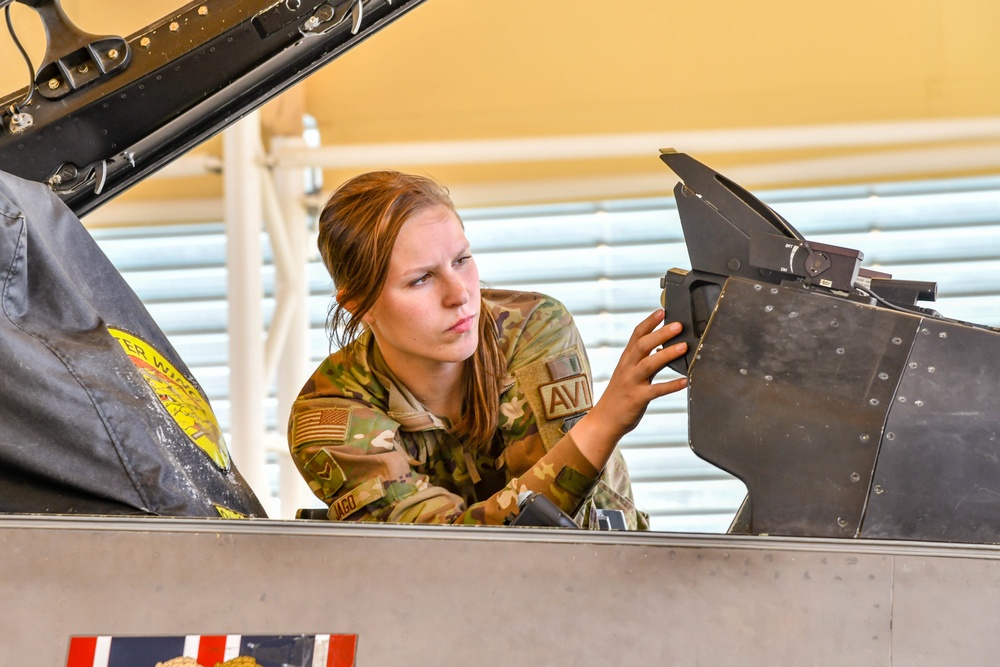 Keeping the 179th EFS airworthy and lethal