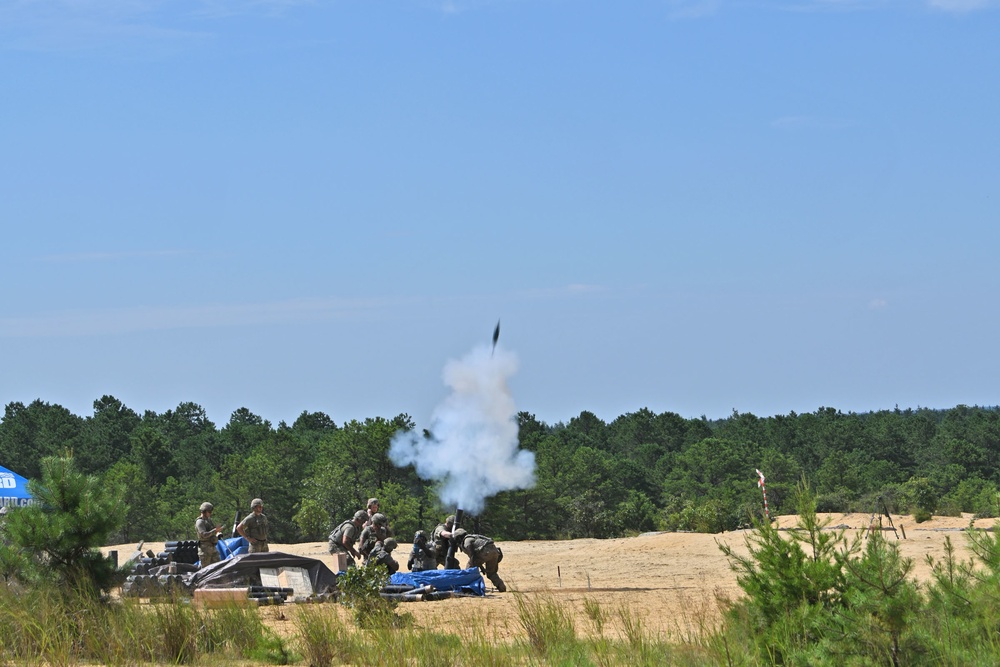 Fort Dix –  RG 59C - 1st BN 102nd INF “Mortar Live Fire” – 19 July 2022