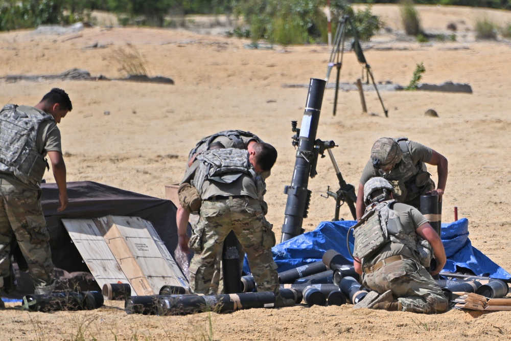 Fort Dix –  RG 59C - 1st BN 102nd INF “Mortar Live Fire” – 19 July 2022