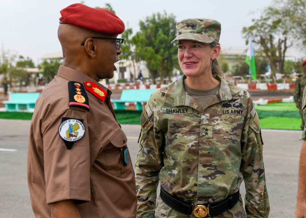 CJTF-HOA joins partners to commemorate the 45th anniversary of the Djiboutian Army