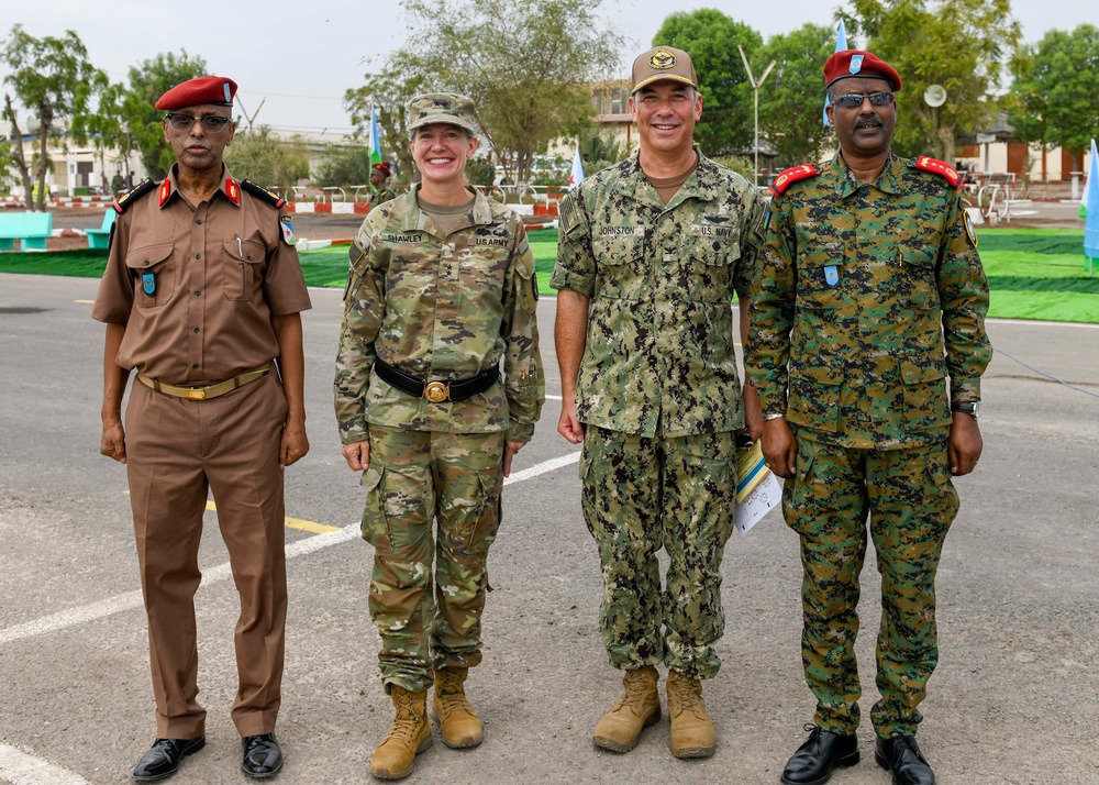 CJTF-HOA joins partners to commemorate the 45th anniversary of the Djiboutian Army