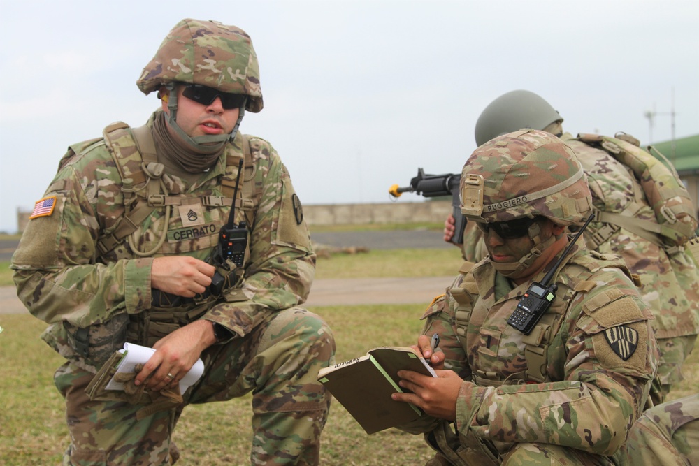 New York Army National Guard Soldiers participate in Tactical Air Land Operation Exercise in South Africa