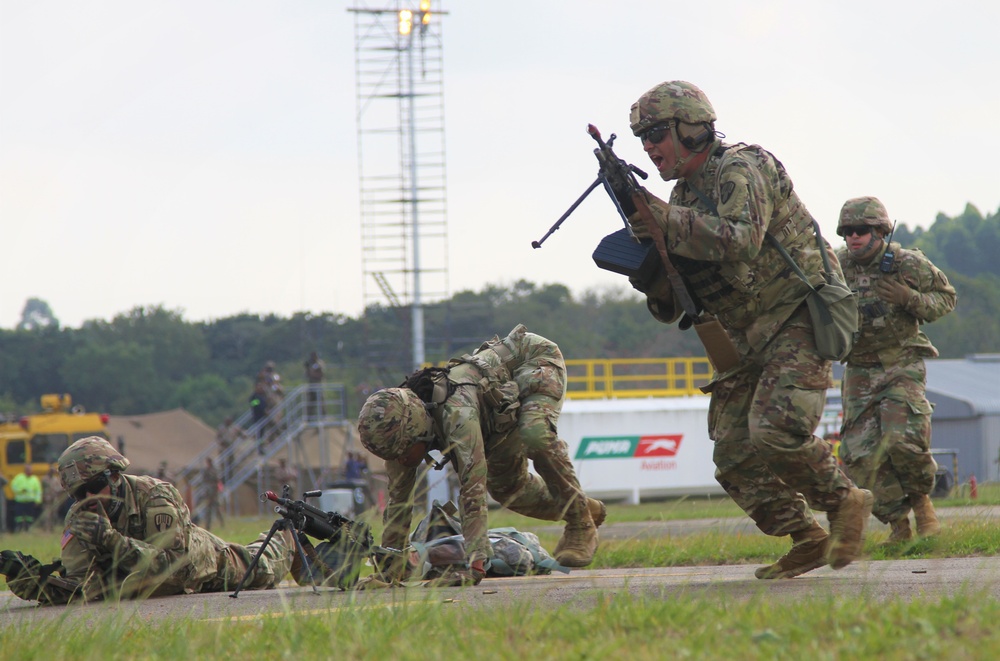 New York Army National Guard Soldiers participate in Tactical Air Land Operation Exercise in South Africa