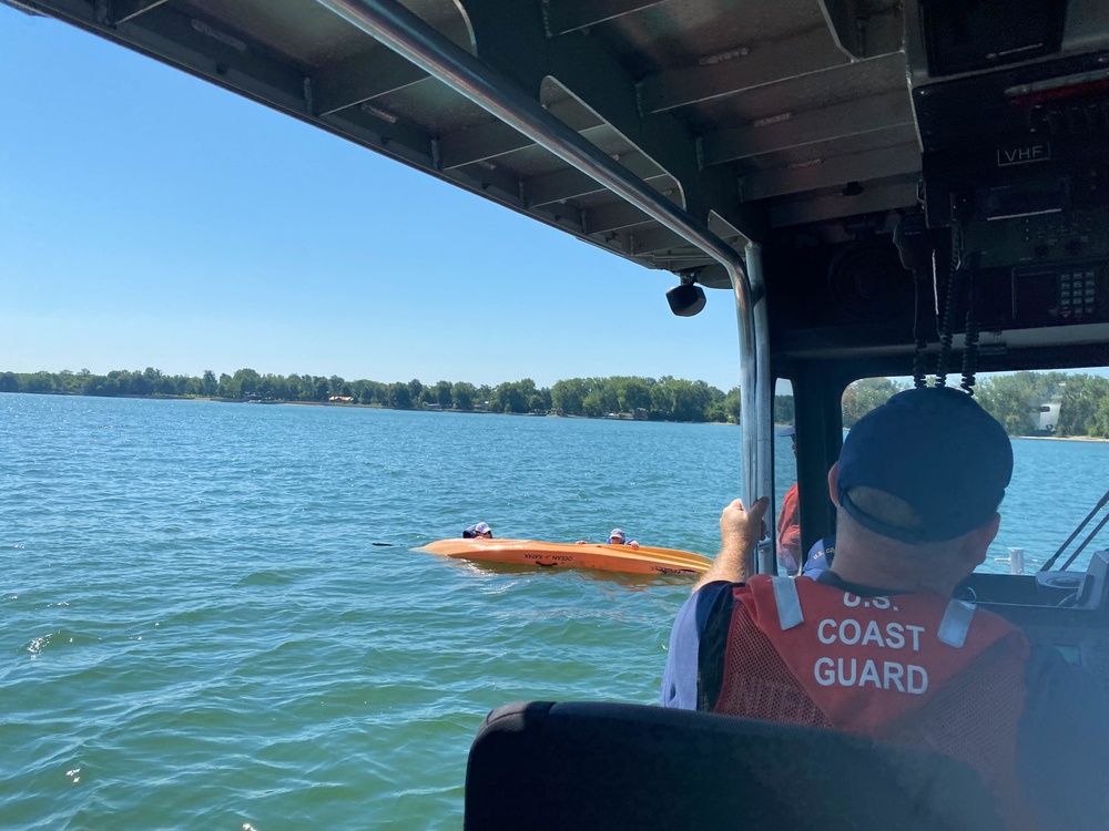 U.S. Coast Guard Station conducts Search and Rescue